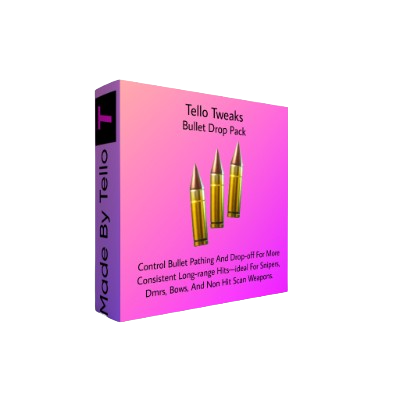 Fortnite-style Bullet Drop